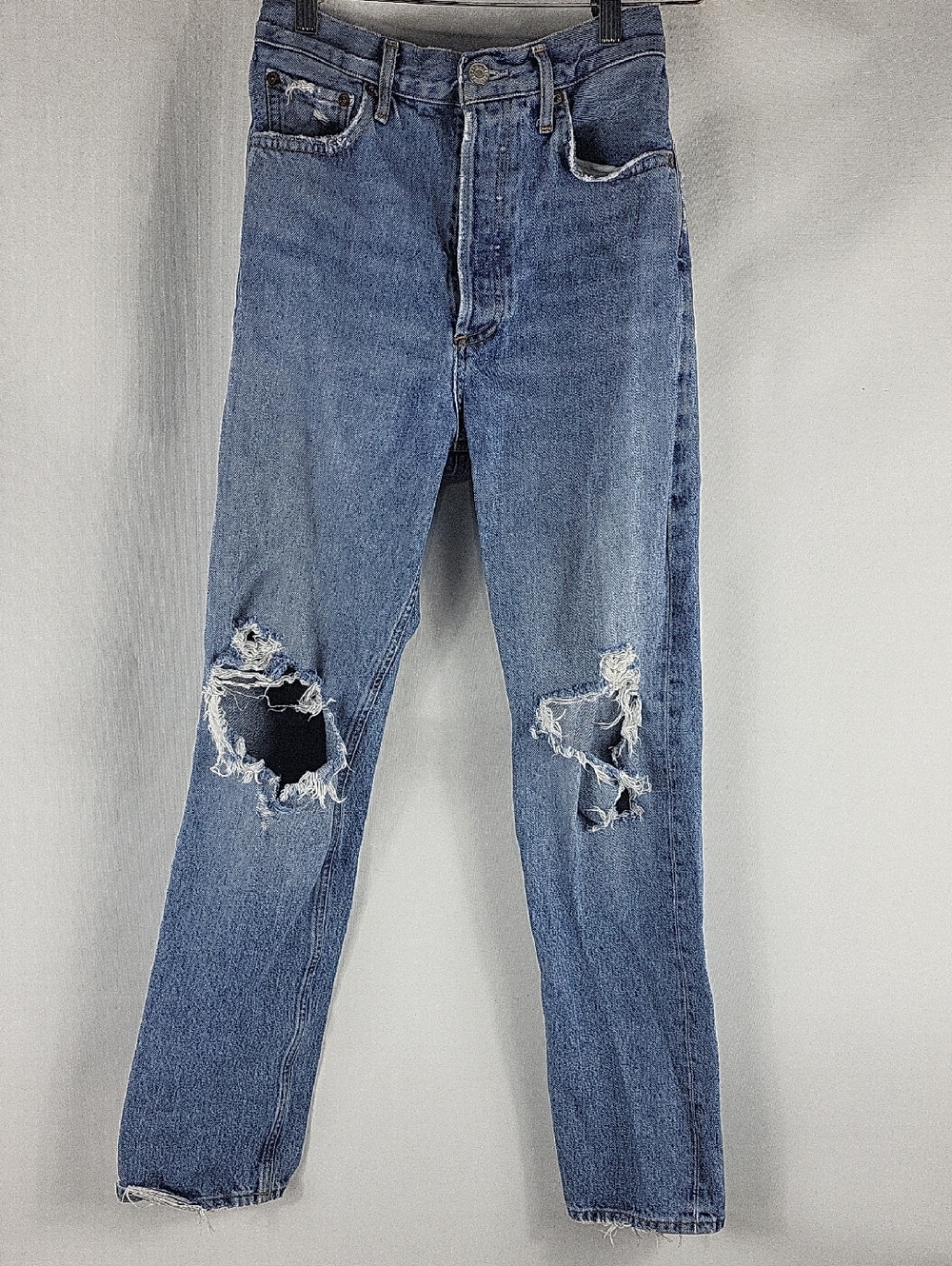 Aritzia AGOLDE lana high rise straight jean
